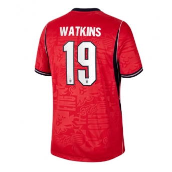 Billige Fotballdrakt England Ollie Watkins #19 Replika Bortedrakt VM 2026 Kortermet